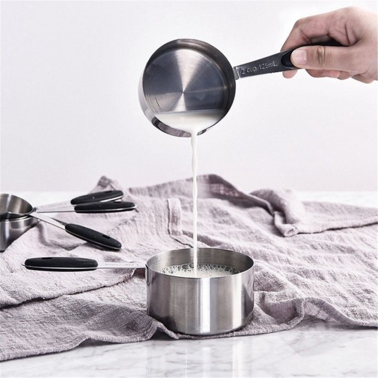 16PCS Silicone Handle Stainless Steel Measuring Cup & Magnetic Measuring Spoon 16PCS Silicone Handle Stainless Steel Measuring Cup & Magnetic Measuring Spoon
