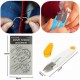 17pcs Leather Carft Hand Stitching Sewing Tool Set Kit Thread Awl Waxed Thimble 17pcs Leather Carft Hand Stitching Sewing Tool Set Kit Thread Awl Waxed Thimble