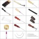 18Pcs Professional Vintage Leather Craft Tools Hand Sewing Kit Punch Stitching