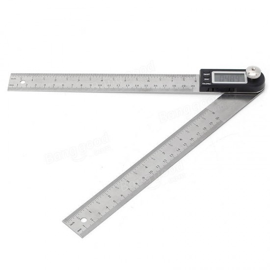 200MM Stainless Steel Electronic Ruler Scale Angle Calipers Digital Display Ruler 200MM Stainless Steel Electronic Ruler Scale Angle Calipers Digital Display Ruler