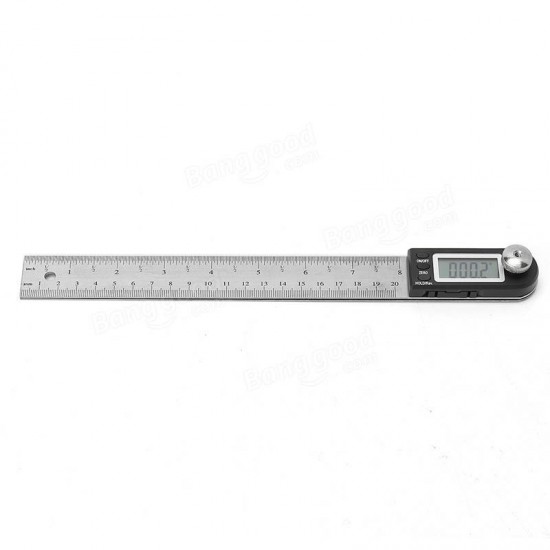 200MM Stainless Steel Electronic Ruler Scale Angle Calipers Digital Display Ruler 200MM Stainless Steel Electronic Ruler Scale Angle Calipers Digital Display Ruler