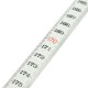 200cm Roll Ruler Wall Mounted Height Stadiometer Measure Metering Tape Tool