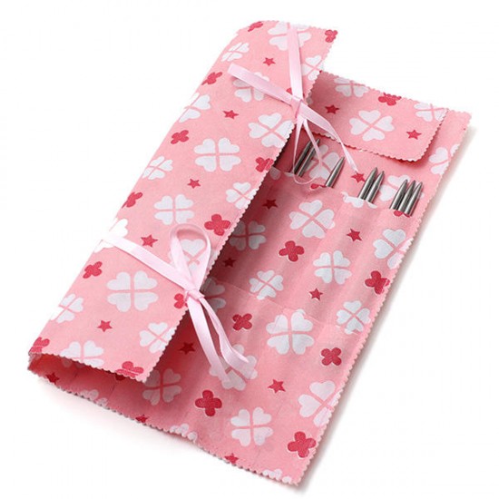 22 Slots Crochet Hook Knitting Needle Case Sewing Supplies 22 Slots Crochet Hook Knitting Needle Case Sewing Supplies