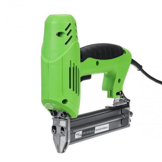 220V Electric Brad Nail U Type Staple Dual-Use Staple Woodworking Tools-Green 220V Electric Brad Nail U Type Staple Dual-Use Staple Woodworking Tools-Green