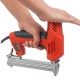 220V Electric Brad Nail U Type Staple Dual-Use StapleWoodworking Tools-Red