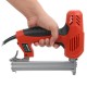 220V Electric Brad Nail U Type Staple Dual-Use StapleWoodworking Tools-Red