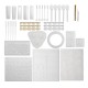 229Pcs DIY Handmade Resin Casting Molds Kit Making Jewelry Pendant Craft Tools 229Pcs DIY Handmade Resin Casting Molds Kit Making Jewelry Pendant Craft Tools