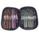 22Pcs Aluminum Crochet Knitting Needles Weave Craft Set