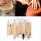 22pcs Clay Ceramics Carving Set Candle Pottery Tool Sculpting Making Modelling