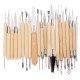 22pcs Clay Ceramics Carving Set Candle Pottery Tool Sculpting Making Modelling 22pcs Clay Ceramics Carving Set Candle Pottery Tool Sculpting Making Modelling