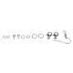 24 Grid 3000Pcs Mixed Color Repair Metal Jewelry DIY Craft Supplies Set 24 Grid 3000Pcs Mixed Color Repair Metal Jewelry DIY Craft Supplies Set