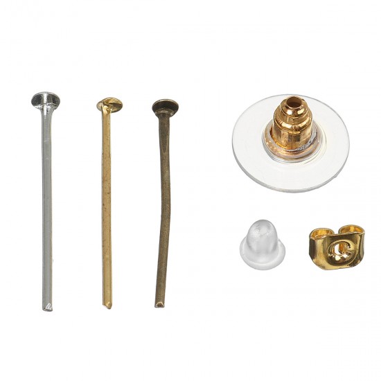 24 Grid 3000Pcs Mixed Color Repair Metal Jewelry DIY Craft Supplies Set 24 Grid 3000Pcs Mixed Color Repair Metal Jewelry DIY Craft Supplies Set