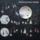 24 Grid 3000Pcs Mixed Color Repair Metal Jewelry DIY Craft Supplies Set 24 Grid 3000Pcs Mixed Color Repair Metal Jewelry DIY Craft Supplies Set