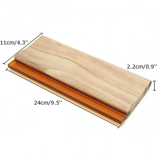 24cm Printing Squeegee Blade 65 Duro Durometer-Screen Scraper