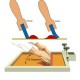 24cm Printing Squeegee Blade 65 Duro Durometer-Screen Scraper 24cm Printing Squeegee Blade 65 Duro Durometer-Screen Scraper
