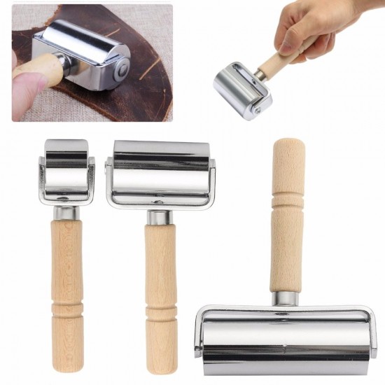 26/60/100mm Leather Glue Edges Laminating Roller Craft DIY Handmade Crease Tool 26/60/100mm Leather Glue Edges Laminating Roller Craft DIY Handmade Crease Tool