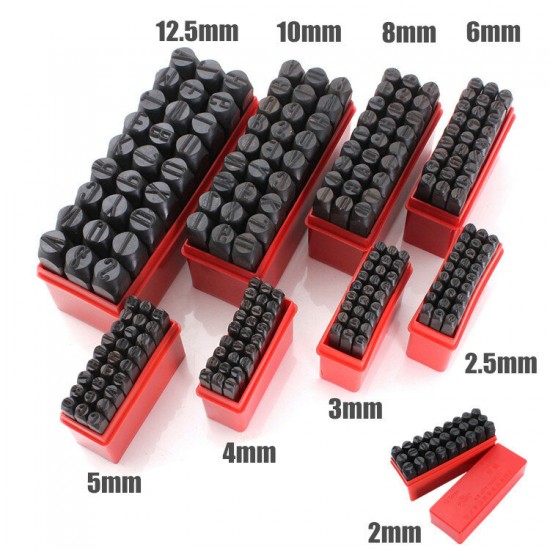27pcs Stamps Letters Set Punch Steel Metal Die Tool Case Craft 27pcs Stamps Letters Set Punch Steel Metal Die Tool Case Craft