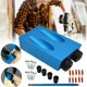 28PCS Woodworking Dowel Hole Locator 15° Angle Hand Drill Guide Positioner Puncher