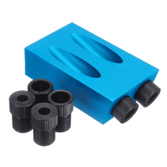 28PCS Woodworking Dowel Hole Locator 15° Angle Hand Drill Guide Positioner Puncher 28PCS Woodworking Dowel Hole Locator 15° Angle Hand Drill Guide Positioner Puncher