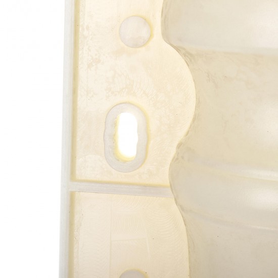 2Pcs 70cm Concrete Plaster Cement Plastic Casting Mould Balustrades Mold 2Pcs 70cm Concrete Plaster Cement Plastic Casting Mould Balustrades Mold