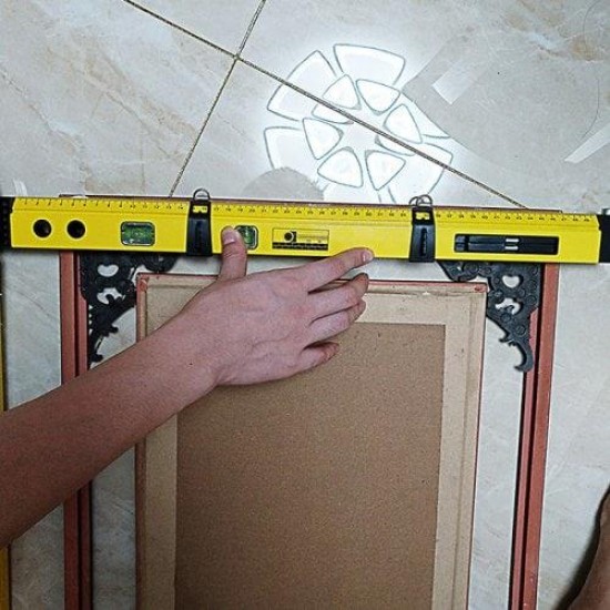 3-in-1 Aluminum Alloy Spirit Level Compass Protractor Measuring Tool 3-in-1 Aluminum Alloy Spirit Level Compass Protractor Measuring Tool