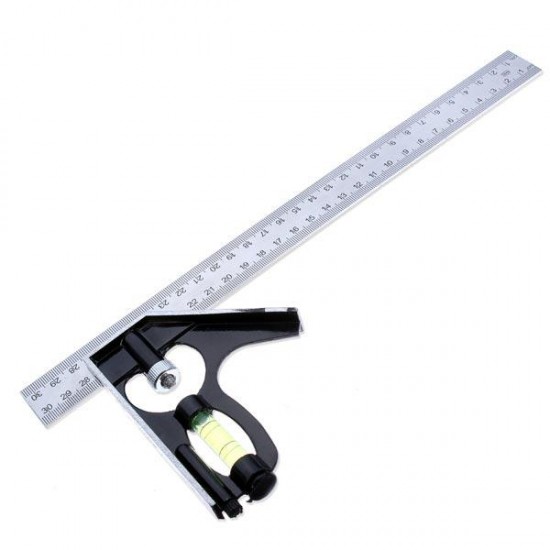 300mm 90 Dgree Wood Working Ruler Horizontal Angle Square Stainless 300mm 90 Dgree Wood Working Ruler Horizontal Angle Square Stainless