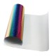 30/100cm Heat Transfer Vinyl Iron-on PU T-Shirt Garment Textile Press Film Rainbow