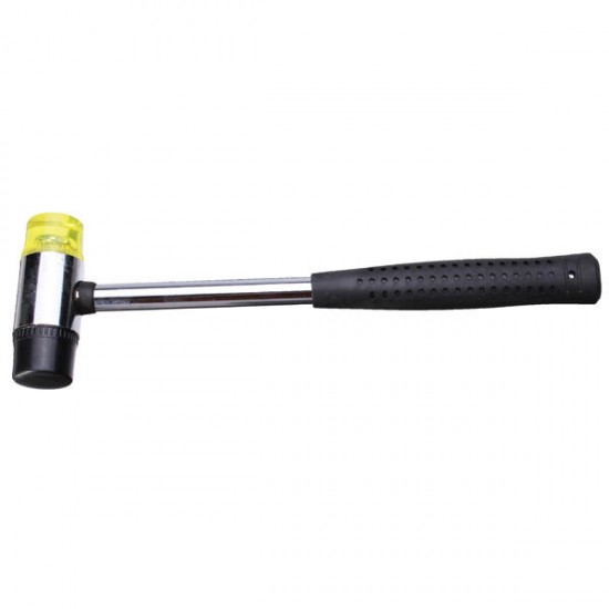 30mm Double Face Soft Tap Rubber Hammer Mallet DIY Leather Tool