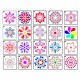 36/56Pcs Mandala Stencils Home Decoration Drawing Painting Template Rocks Wood