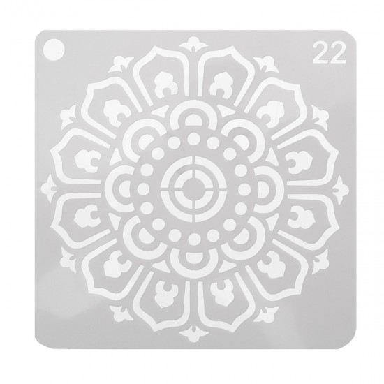 36/56Pcs Mandala Stencils Home Decoration Drawing Painting Template Rocks Wood 36/56Pcs Mandala Stencils Home Decoration Drawing Painting Template Rocks Wood