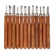 3/8/12Pcs Wood Carving Chisel Tool Set Wood Working Professional Gouges