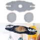 3Pcs/set Rack Tray Silicone Mold + Coaster Moulds Glass Goblet Holder Epoxy Resin Molds DIY Craft 3Pcs/set Rack Tray Silicone Mold + Coaster Moulds Glass Goblet Holder Epoxy Resin Molds DIY Craft