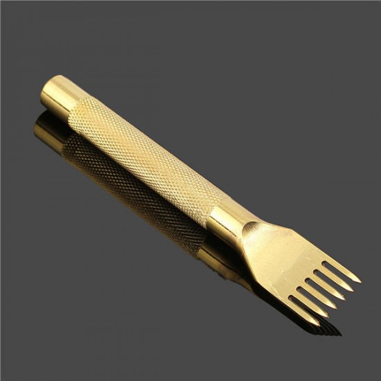 3mm Leather Craft Stitch Diamond Lacing Chisel Punch Tool Set 1/2/4/6 Prong 3mm Leather Craft Stitch Diamond Lacing Chisel Punch Tool Set 1/2/4/6 Prong