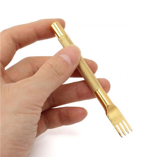 3mm Leather Craft Stitch Diamond Lacing Chisel Punch Tool Set 1/2/4/6 Prong 3mm Leather Craft Stitch Diamond Lacing Chisel Punch Tool Set 1/2/4/6 Prong