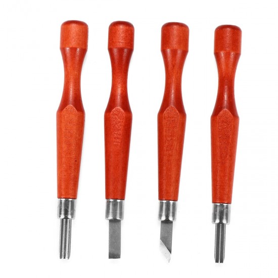 4/10pcs Birch Olive Carving Woodworking DIY Hand Engrave Chisel Woodcut Blade 4/10pcs Birch Olive Carving Woodworking DIY Hand Engrave Chisel Woodcut Blade
