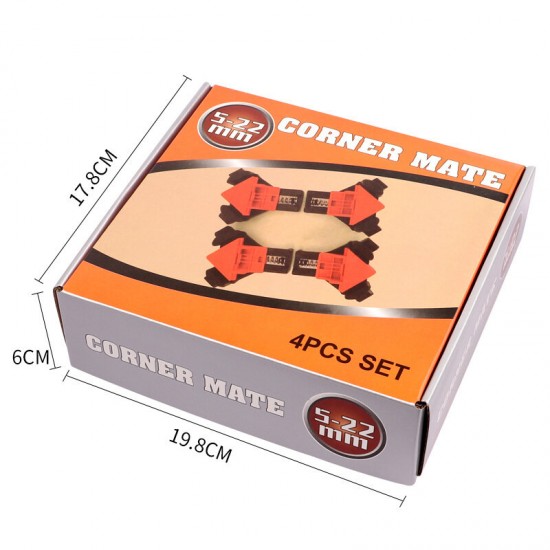 4PCS 90 Degree Right Angle Clamp Fixing Clips Picture Frame Corner Clamp Woodworking Hand Tool 4PCS 90 Degree Right Angle Clamp Fixing Clips Picture Frame Corner Clamp Woodworking Hand Tool