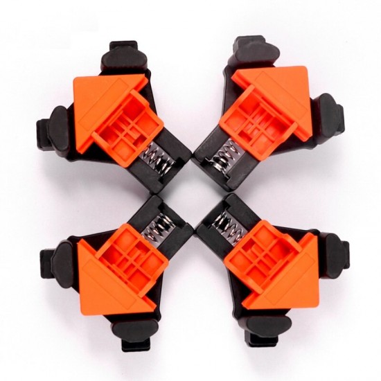 4PCS 90 Degree Right Angle Clamp Fixing Clips Picture Frame Corner Clamp Woodworking Hand Tool 4PCS 90 Degree Right Angle Clamp Fixing Clips Picture Frame Corner Clamp Woodworking Hand Tool