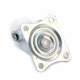 4Pcs 10KG Universal Swivel Casters 1inch Furniture Wheels Castor White PP Nylon Dual Roller Wheel for Platform Trolley Chair 4Pcs 10KG Universal Swivel Casters 1inch Furniture Wheels Castor White PP Nylon Dual Roller Wheel for Platform Trolley Chair