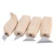 4pcs Wood Carving Tools Set Professional Woodworking Carving Trimming DIY Woodworking Whittling Knife Bevel cutter Hand Tool Kit
