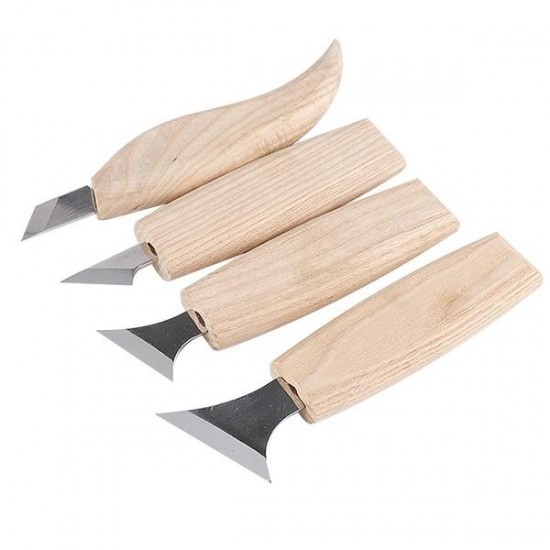 4pcs Wood Carving Tools Set Professional Woodworking Carving Trimming DIY Woodworking Whittling Knife Bevel cutter Hand Tool Kit 4pcs Wood Carving Tools Set Professional Woodworking Carving Trimming DIY Woodworking Whittling Knife Bevel cutter Hand Tool Kit