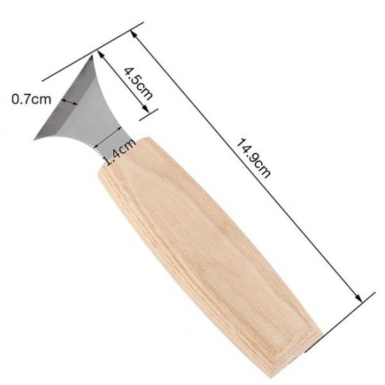 4pcs Wood Carving Tools Set Professional Woodworking Carving Trimming DIY Woodworking Whittling Knife Bevel cutter Hand Tool Kit