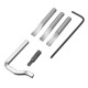 5 in 1 7 pcs Steel Leather Craft Carving Set Tools Working Manual DIY Kits 5 in 1 7 pcs Steel Leather Craft Carving Set Tools Working Manual DIY Kits