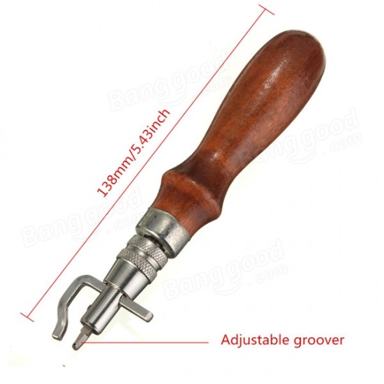 5 in 1 Leather Craft Stitching and Groover Crease Leather Tool