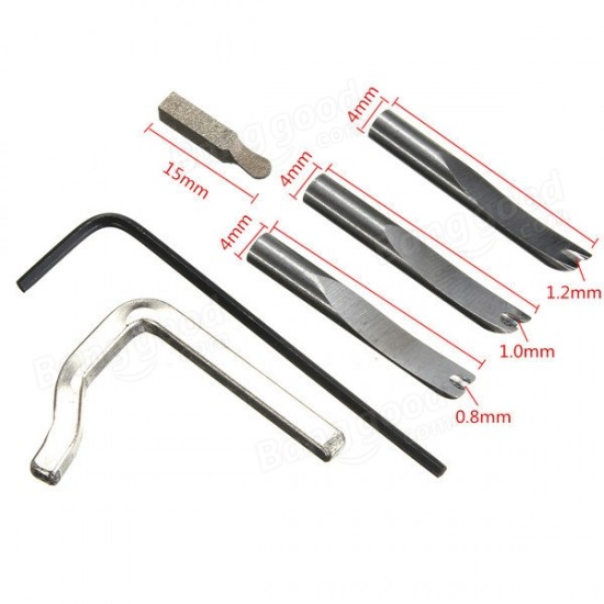 5 in 1 Leather Craft Stitching and Groover Crease Leather Tool 5 in 1 Leather Craft Stitching and Groover Crease Leather Tool