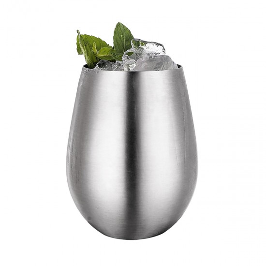 500ml Stainless Steel Beeer Cup Winee Tumbler Large Beeer Mug Cocktail Winee Eegg Shaped Big Cool Metal Cup Outdoor Drinkware Tool 500ml Stainless Steel Beeer Cup Winee Tumbler Large Beeer Mug Cocktail Winee Eegg Shaped Big Cool Metal Cup Outdoor Drinkware Tool