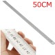 50CM Stainless Steel Double Side Scale Straight Ruler Measure Tool