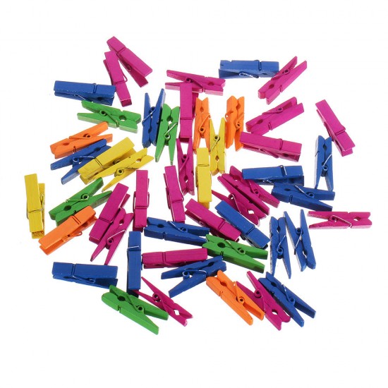 50Pcs Very Small Size 25mm Mini Natural Wooden Clips Photo Clips Clothespin Craft Decorations Clip 50Pcs Very Small Size 25mm Mini Natural Wooden Clips Photo Clips Clothespin Craft Decorations Clip