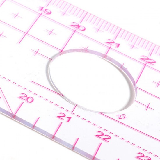 52cm Plastic Clothing Measuring Ruler Curve Ruler Metric Sewing Ruler For Dressmaking Tailor 52cm Plastic Clothing Measuring Ruler Curve Ruler Metric Sewing Ruler For Dressmaking Tailor