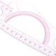 52cm Plastic Clothing Measuring Ruler Curve Ruler Metric Sewing Ruler For Dressmaking Tailor 52cm Plastic Clothing Measuring Ruler Curve Ruler Metric Sewing Ruler For Dressmaking Tailor