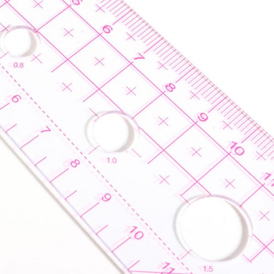 52cm Plastic Clothing Measuring Ruler Curve Ruler Metric Sewing Ruler For Dressmaking Tailor